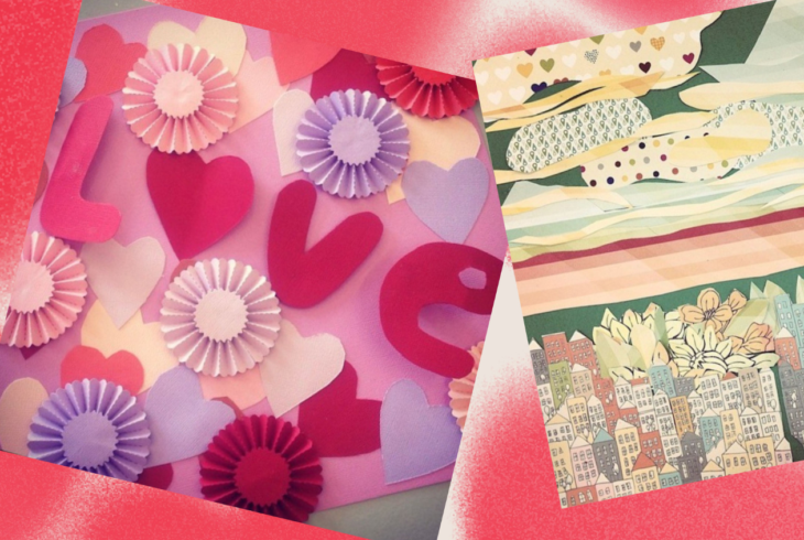 Collaged Cards